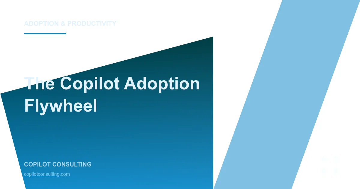The Copilot Adoption Flywheel: From Pilot to 90% Weekly Active in Six Months