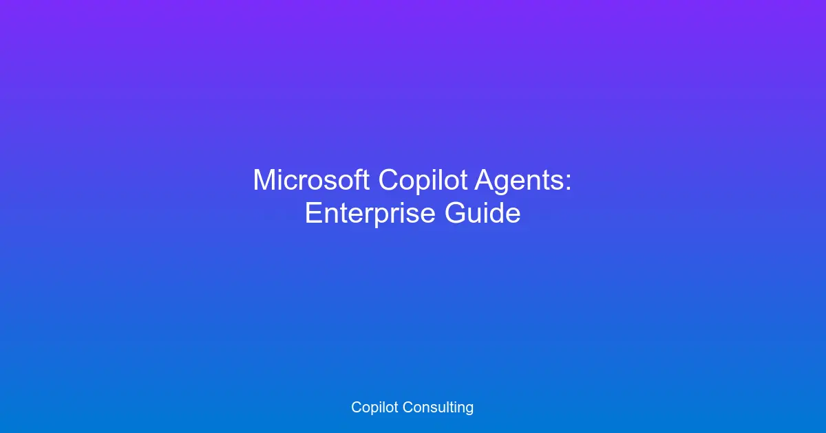 Hero image for Copilot Agents: Autonomous AI Workflow Guide